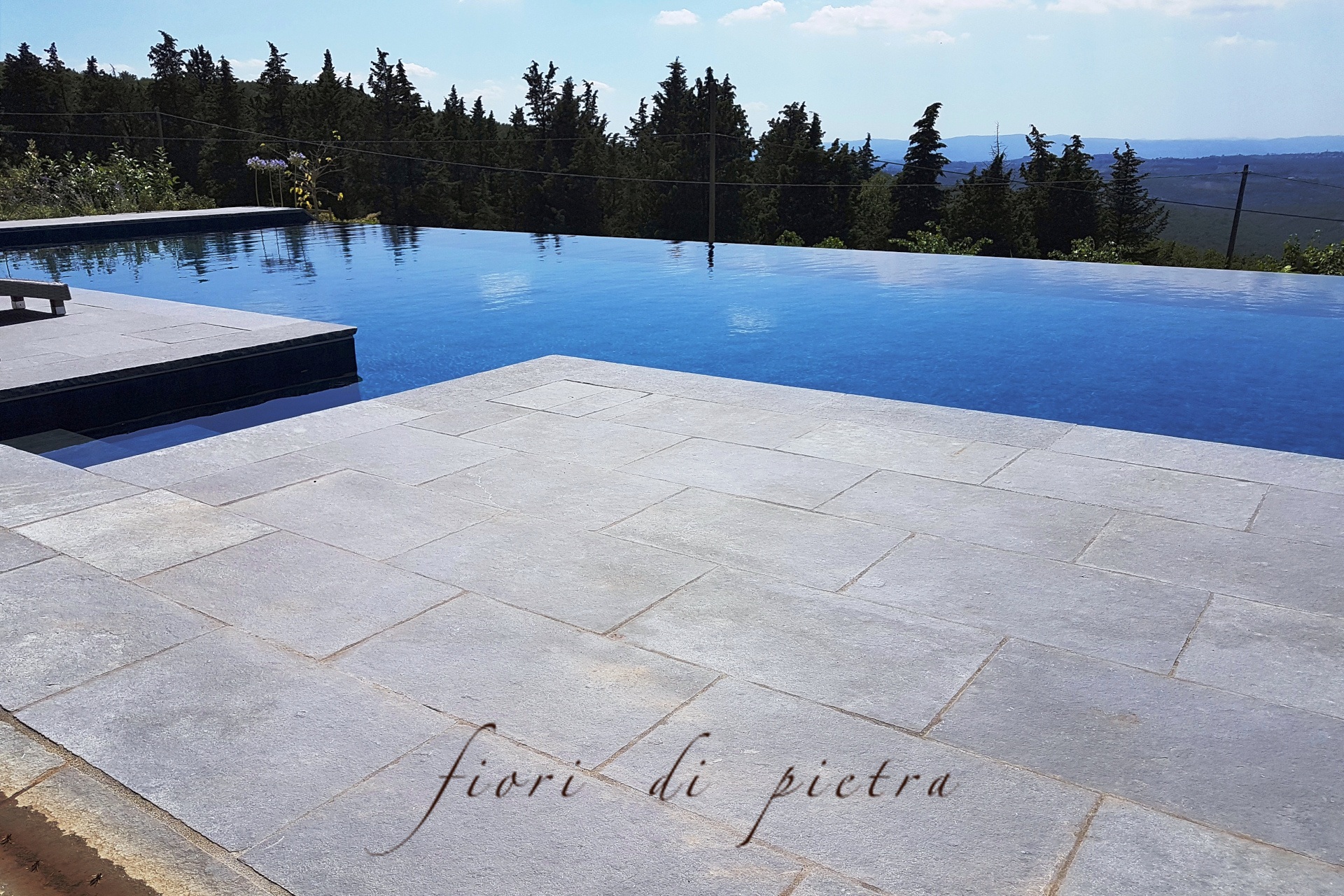 Projects Piscine - Bordi da € 26,00 a 54,00 al ml + iva with KOTA BLU stone